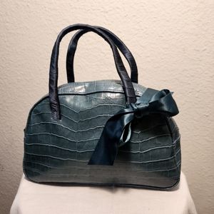 ♡SOLD♡ Victoria's Secret Teal Blue Satchel